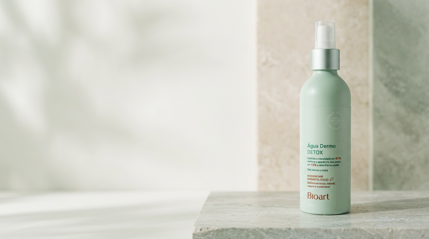 Água Dermo Detox: benefícios para pele e cabelo