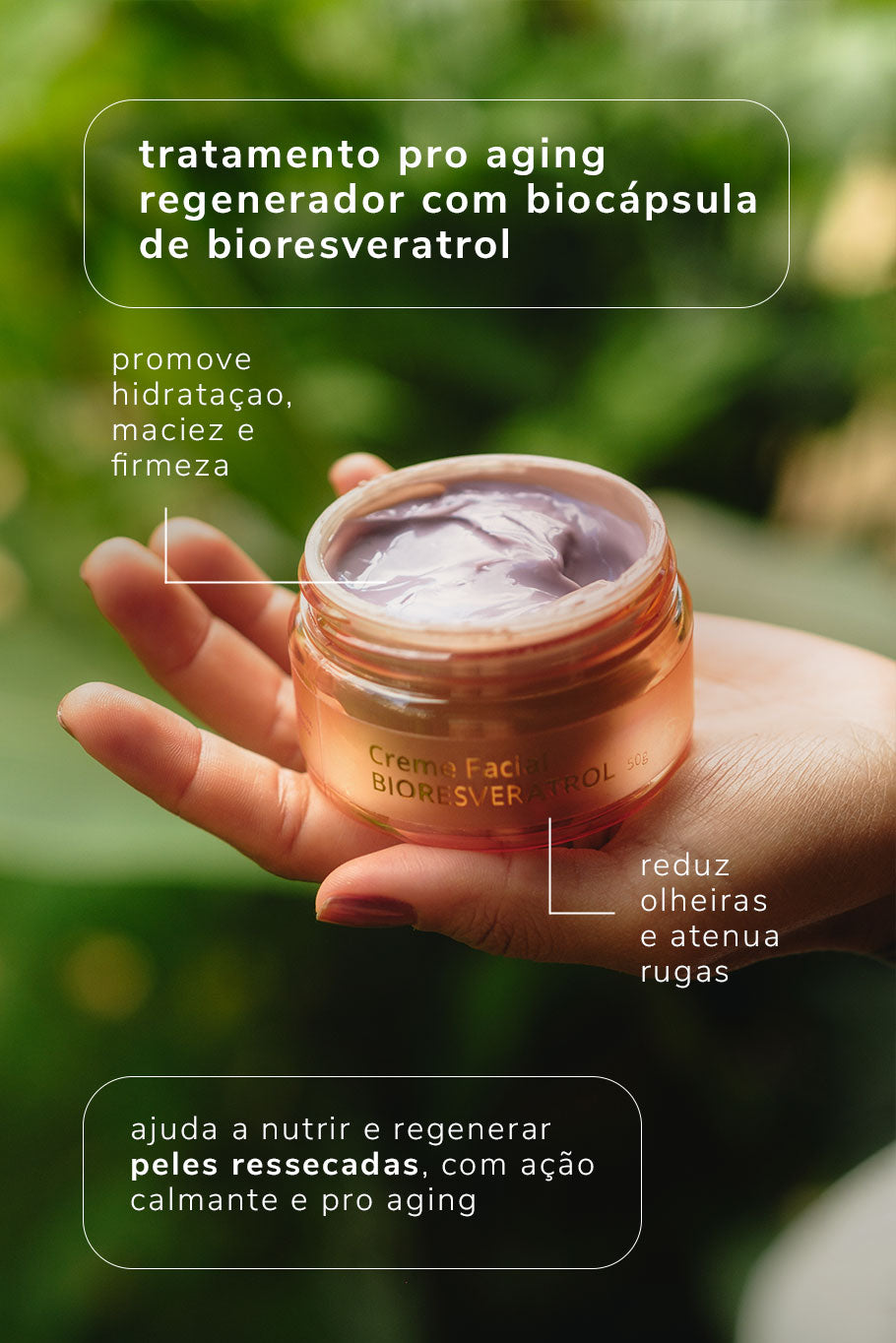 CREME FACIAL BIORESVERATROL