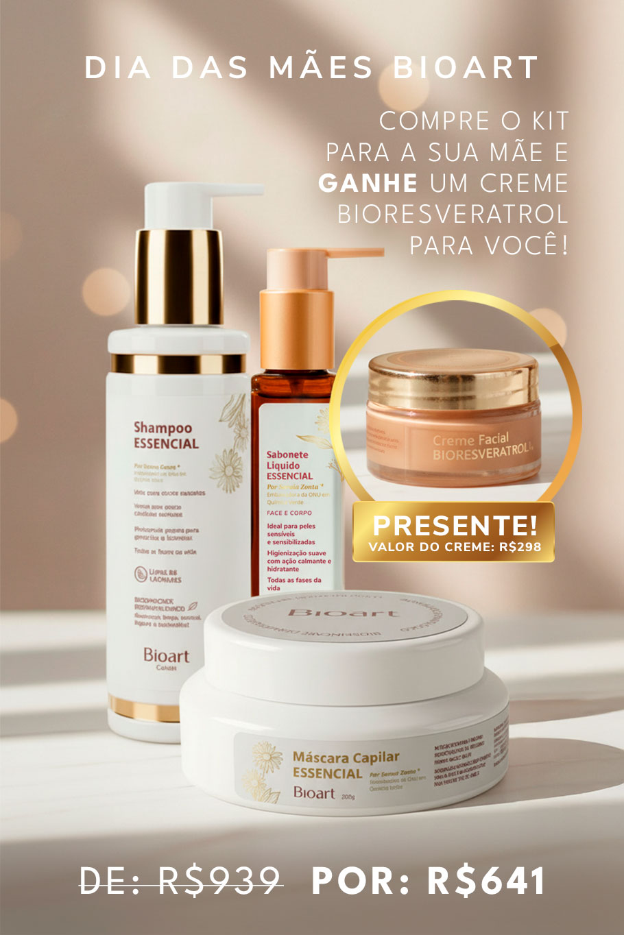KIT MÃE DOCE ESPERA