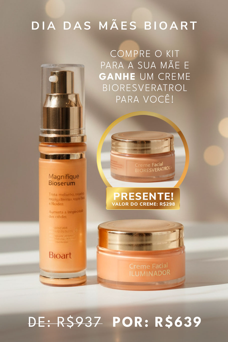 KIT MÃE ILUMINADA